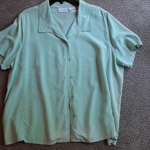 Short sleeve Aqua shirt